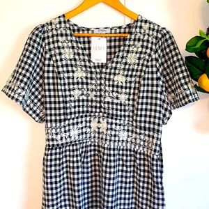 Polagram Gingham dress